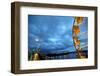 The Rose Festival with in Portland Oregon on a Rainy Evening-Bennett Barthelemy-Framed Photographic Print