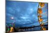 The Rose Festival with in Portland Oregon on a Rainy Evening-Bennett Barthelemy-Mounted Photographic Print