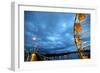 The Rose Festival with in Portland Oregon on a Rainy Evening-Bennett Barthelemy-Framed Photographic Print