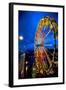 The Rose Festival with in Portland Oregon on a Rainy Evening-Bennett Barthelemy-Framed Photographic Print