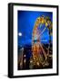 The Rose Festival with in Portland Oregon on a Rainy Evening-Bennett Barthelemy-Framed Photographic Print