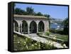 The Rose Garden and Folly, the Palace of Queen Marie, Balchik, Black Sea Coast, Bulgaria, Europe-Stuart Black-Framed Stretched Canvas