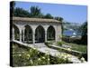 The Rose Garden and Folly, the Palace of Queen Marie, Balchik, Black Sea Coast, Bulgaria, Europe-Stuart Black-Stretched Canvas