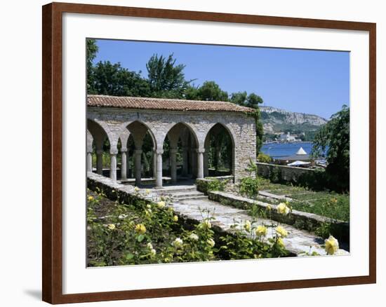 The Rose Garden and Folly, the Palace of Queen Marie, Balchik, Black Sea Coast, Bulgaria, Europe-Stuart Black-Framed Photographic Print