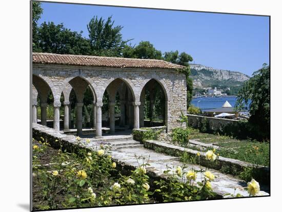 The Rose Garden and Folly, the Palace of Queen Marie, Balchik, Black Sea Coast, Bulgaria, Europe-Stuart Black-Mounted Photographic Print