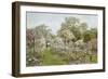 The Rose Garden, Clandon Park, Surrey, England-Thomas H. Hunn-Framed Giclee Print