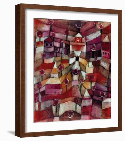 The Rose Garden-Paul Klee-Framed Giclee Print