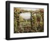 The Rose Garden-Robert Atkinson-Framed Giclee Print