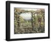 The Rose Garden-Robert Atkinson-Framed Giclee Print