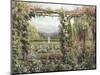 The Rose Garden-Robert Atkinson-Mounted Giclee Print