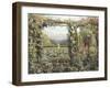 The Rose Garden-Robert Atkinson-Framed Giclee Print