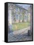 The Rose House in Versailles; La Maison Rose a Versailles, 1918-Henri Eugene Augustin Le Sidaner-Framed Stretched Canvas