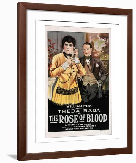 The Rose Of Blood - 1917-null-Framed Giclee Print