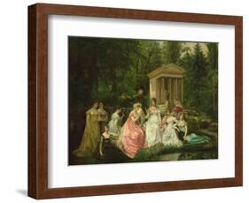 The Rose of Malmaison, circa 1867-Jean Louis Victor Viger du Vigneau-Framed Giclee Print