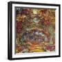 The Rose Path, Giverny, 1920-22-Claude Monet-Framed Giclee Print