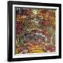 The Rose Path, Giverny, 1920-22-Claude Monet-Framed Giclee Print