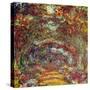 The Rose Path, Giverny, 1920-22-Claude Monet-Stretched Canvas