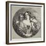The Rose, Shamrock, and Thistle, Exhibition of the Society of British Artists-Charles Baxter-Framed Giclee Print