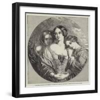 The Rose, Shamrock, and Thistle, Exhibition of the Society of British Artists-Charles Baxter-Framed Giclee Print