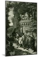 The Rose / The artist's journey-Moritz Ludwig von Schwind-Mounted Giclee Print