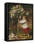 The Rose Tree-James Hayllar-Framed Stretched Canvas