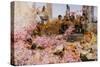 The Roses of Heliogabalus, 1888 (Oil on Canvas)-Lawrence Alma-Tadema-Stretched Canvas