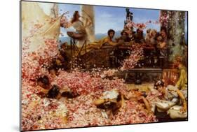 The Roses of Heliogabalus-Sir Lawrence Alma-Tadema-Mounted Art Print