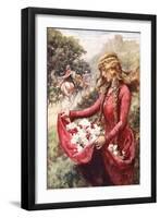 The Roses of St. Elisabeth-Arthur C. Michael-Framed Giclee Print