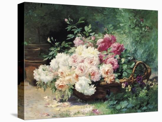 The Roses-Albert Tibule Furcy de Lavault-Stretched Canvas