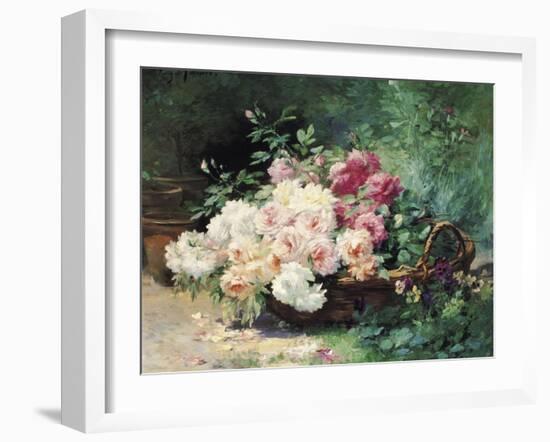 The Roses-Albert Tibule Furcy de Lavault-Framed Giclee Print