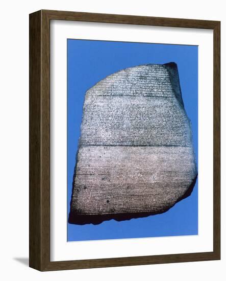 The Rosetta Stone, 196 Bc-null-Framed Photographic Print