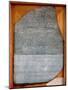 The Rosetta Stone, from Fort St. Julien, El-Rashid (Rosetta) 196 BC-null-Mounted Giclee Print