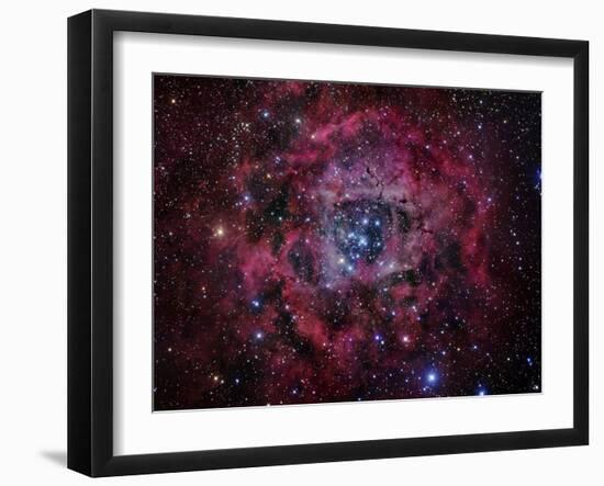 The Rosette Nebula-Stocktrek Images-Framed Photographic Print