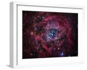 The Rosette Nebula-Stocktrek Images-Framed Photographic Print