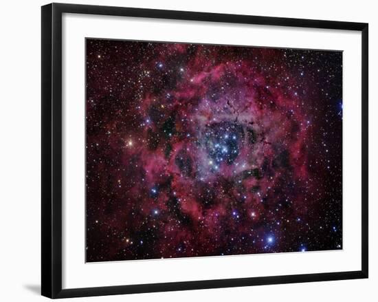 The Rosette Nebula-Stocktrek Images-Framed Photographic Print