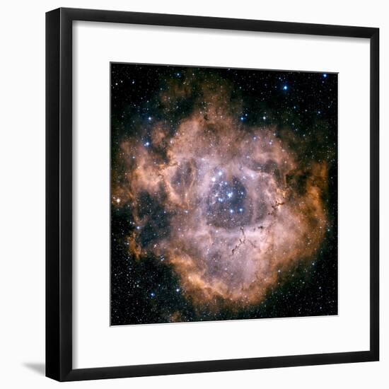 The Rosette Nebula-Stocktrek Images-Framed Photographic Print