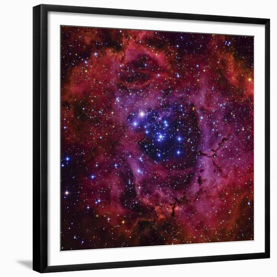 The Rosette Nebula-Stocktrek Images-Framed Premium Photographic Print