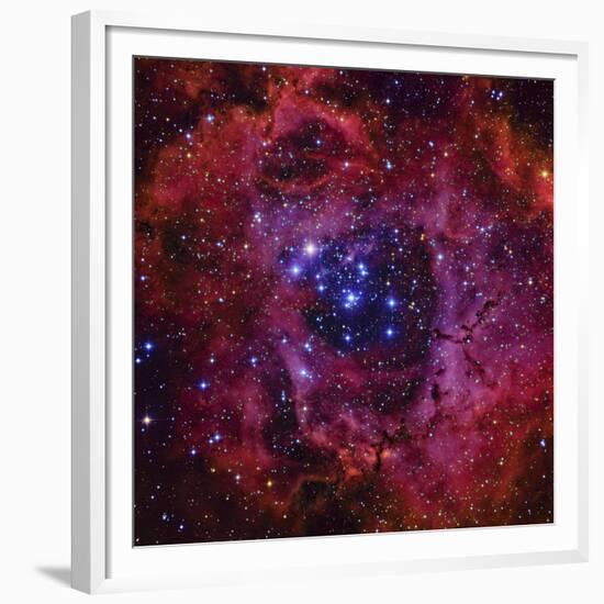 The Rosette Nebula-Stocktrek Images-Framed Premium Photographic Print