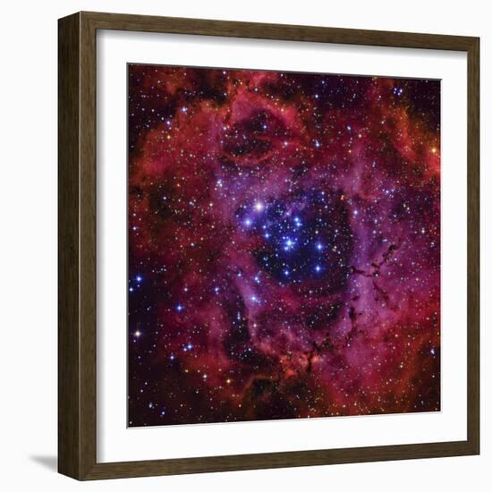 The Rosette Nebula-Stocktrek Images-Framed Photographic Print