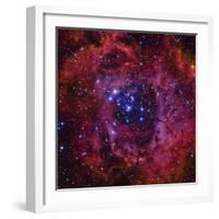 The Rosette Nebula-Stocktrek Images-Framed Photographic Print