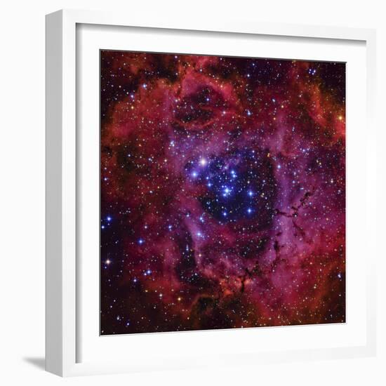 The Rosette Nebula-Stocktrek Images-Framed Photographic Print