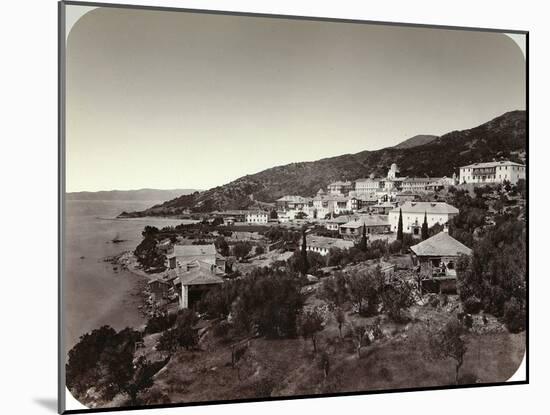 The Rossikon (St Panteleimon Monaster) on Mount Athos, Greece, 1860S-null-Mounted Giclee Print