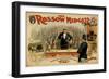 The Rossow Midgets Boxing Match Theatre Poster-Lantern Press-Framed Art Print