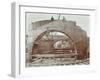 The Rotherhithe Tunnel under Construction, London, 1906-null-Framed Photographic Print