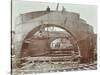 The Rotherhithe Tunnel under Construction, London, 1906-null-Stretched Canvas