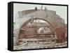 The Rotherhithe Tunnel under Construction, London, 1906-null-Framed Stretched Canvas