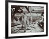 The Rotherhithe Tunnel under Construction, London, March 1905-null-Framed Premium Photographic Print