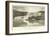 The Rotomahana Terraces and Hot Springs, New Zealand, Destroyed by an Earthquake on 10 June 1886-null-Framed Giclee Print