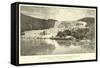 The Rotomahana Terraces and Hot Springs, New Zealand, Destroyed by an Earthquake on 10 June 1886-null-Framed Stretched Canvas