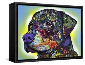 The Rottweiler-Dean Russo-Framed Stretched Canvas